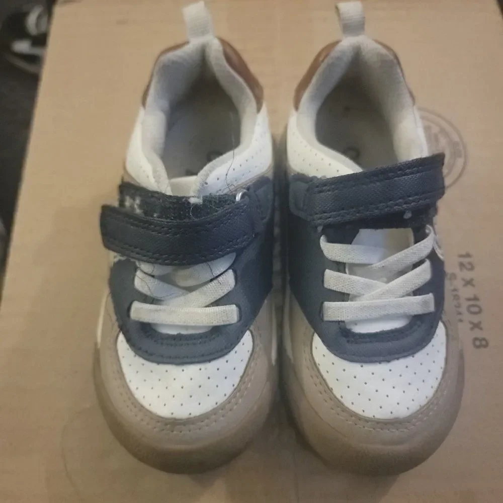 Oshkosh B'osh Toddlers Multicolor Low Top Sneaker Shoes Size US 7 M